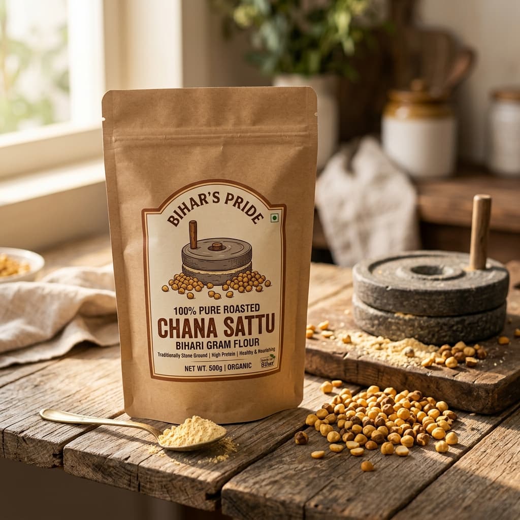 Why Bihar Chana Sattu is India's Ultimate 100% Natural Plant Protein Powerhouse — Fitness & Protein article on Makhana Gold Journal